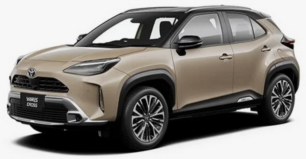 Автомобильные коврики EVA для Toyota Yaris Cross (2020->) 