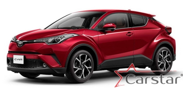 Автомобильные коврики EVA 3D для Toyota C-HR I пр.руль (2016->)