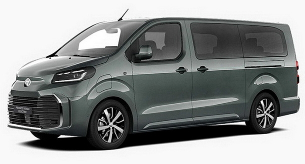 Автомобильные коврики EVA 3D для Toyota ProAce II Рестайлинг (2024->)